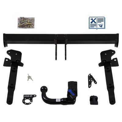 AUTO-HAK Anhängevorrichtung für BJ 2015 abnehmbar, E-Satz TRAIL-TEC, Anhängerkupplung, Anhängerkupplung24