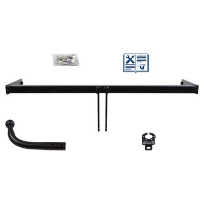 AUTO-HAK Anhängevorrichtung für BJ 2014 - 2020 starr, E-Satz TRAIL-TEC, Anhängerkupplung, Anhängerkupplung24