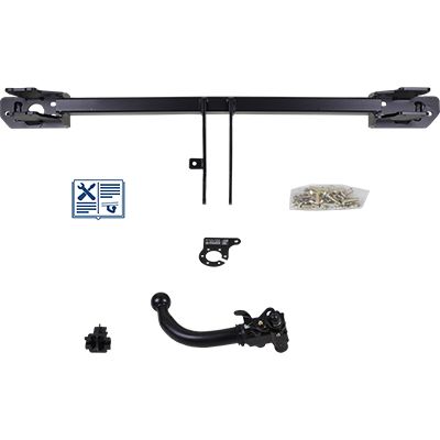 AUTO-HAK Anhängevorrichtung für BJ 2018 abnehmbar, E-Satz TRAIL-TEC, Anhängerkupplung, Anhängerkupplung24