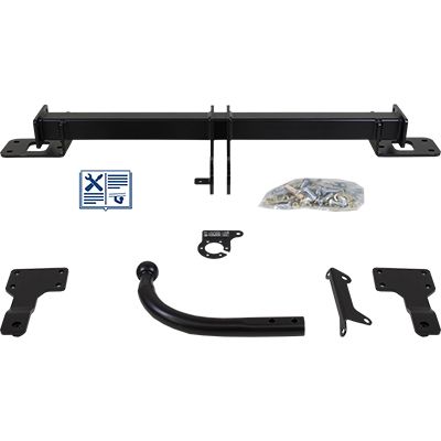 AUTO-HAK Anhängevorrichtung für BJ 2014 - 2021 starr, E-Satz TRAIL-TEC, Anhängerkupplung, Anhängerkupplung24