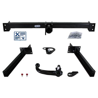 ORIS Anhängevorrichtung für BJ 2009 - 2017 abnehmbar, E-Satz TRAIL-TEC, Anhängerkupplung, Anhängerkupplung24