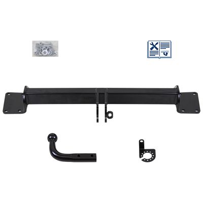 ORIS Anhängevorrichtung für BJ 2017 - 2022 starr, E-Satz TRAIL-TEC, Anhängerkupplung, Anhängerkupplung24