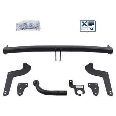 GDW Anhängevorrichtung für BJ 2012 starr, E-Satz TRAIL-TEC, Anhängerkupplung, Anhängerkupplung24