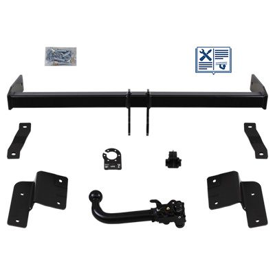 AUTO-HAK Anhängevorrichtung für BJ 1999 - 2007 abnehmbar, E-Satz TRAIL-TEC, Anhängerkupplung, Anhängerkupplung24