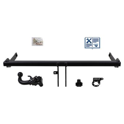 AUTO-HAK Anhängevorrichtung für BJ 2015 abnehmbar, E-Satz TRAIL-TEC, Anhängerkupplung, Anhängerkupplung24