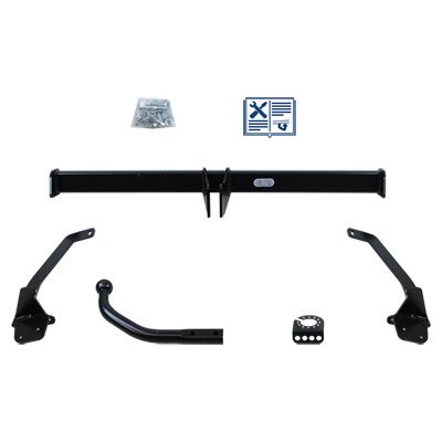 ORIS Anhängevorrichtung für BJ 2007 - 2014 starr, E-Satz TRAIL-TEC, Anhängerkupplung, Anhängerkupplung24