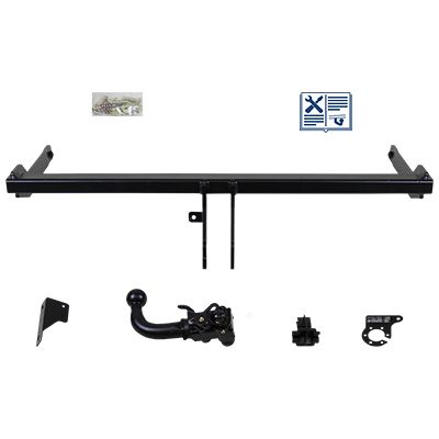 AUTO-HAK Anhängevorrichtung für BJ 2017 - 2020 abnehmbar, E-Satz TRAIL-TEC, Anhängerkupplung, Anhängerkupplung24