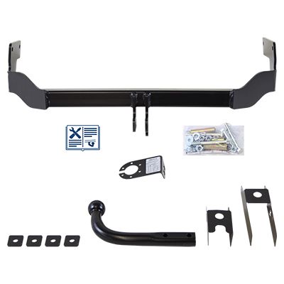 HAK-POL Anhängevorrichtung für BJ 2007 starr, E-Satz TRAIL-TEC, Anhängerkupplung, Anhängerkupplung24