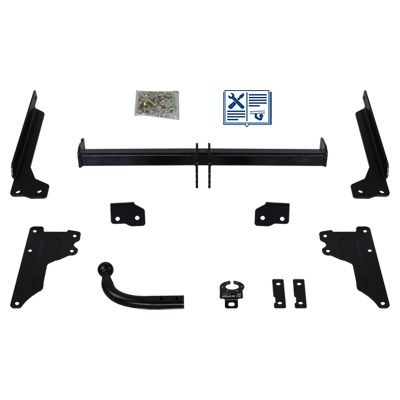 AUTO-HAK Anhängevorrichtung für BJ 2000 - 2005 starr, E-Satz TRAIL-TEC, Anhängerkupplung, Anhängerkupplung24