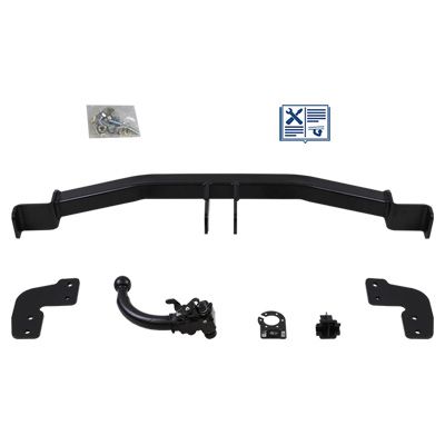 AUTO-HAK Anhängevorrichtung für BJ 2003 - 2012 abnehmbar, E-Satz TRAIL-TEC, Anhängerkupplung, Anhängerkupplung24