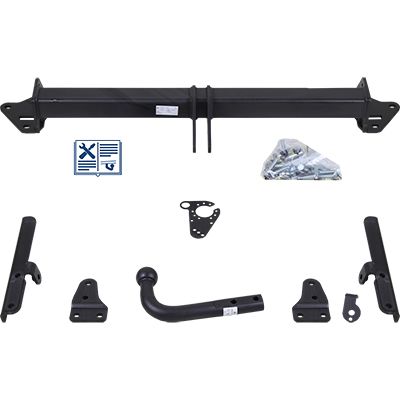 GDW Anhängevorrichtung für BJ 2017 starr, E-Satz TRAIL-TEC, Anhängerkupplung, Anhängerkupplung24