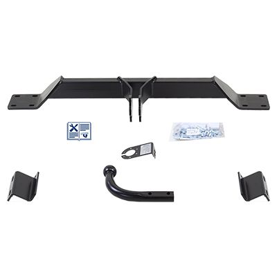 HAK-POL Anhängevorrichtung für BJ 2001 - 2010 starr, E-Satz TRAIL-TEC, Anhängerkupplung, Anhängerkupplung24