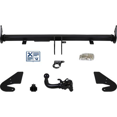 AUTO-HAK Anhängevorrichtung für BJ 2018 abnehmbar, E-Satz TRAIL-TEC, Anhängerkupplung, Anhängerkupplung24