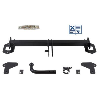 AUTO-HAK Anhängevorrichtung für BJ 2018 - 2022 starr, E-Satz TRAIL-TEC, Anhängerkupplung, Anhängerkupplung24