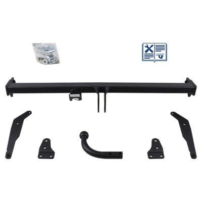 GDW Anhängevorrichtung für BJ 2015 - 2019 starr, E-Satz TRAIL-TEC, Anhängerkupplung, Anhängerkupplung24