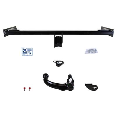 ORIS Anhängevorrichtung für BJ 2010 - 2022 abnehmbar, E-Satz TRAIL-TEC, Anhängerkupplung, Anhängerkupplung24