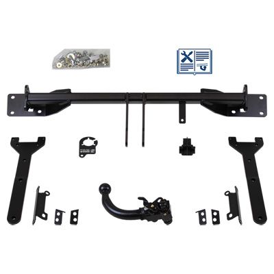 AUTO-HAK Anhängevorrichtung für BJ 2005 - 2013 abnehmbar, E-Satz TRAIL-TEC, Anhängerkupplung, Anhängerkupplung24