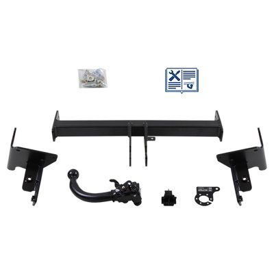 AUTO-HAK Anhängevorrichtung für BJ 2013 - 2018 abnehmbar, E-Satz TRAIL-TEC, Anhängerkupplung, Anhängerkupplung24