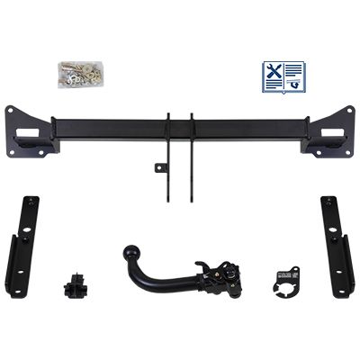 AUTO-HAK Anhängevorrichtung für BJ 2017 abnehmbar, E-Satz TRAIL-TEC, Anhängerkupplung, Anhängerkupplung24