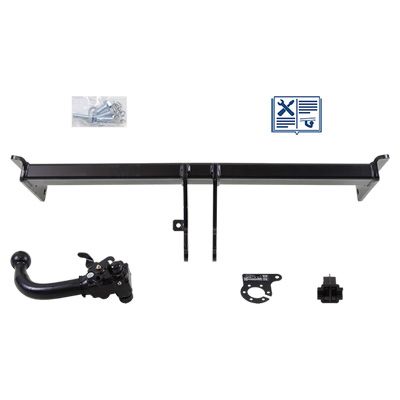 AUTO-HAK Anhängevorrichtung für BJ 2010 - 2018 abnehmbar, E-Satz TRAIL-TEC, Anhängerkupplung, Anhängerkupplung24