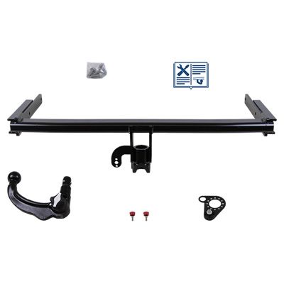 ORIS Anhängevorrichtung für BJ 2010 - 2018 abnehmbar, Anhängerkupplung, Anhängerkupplung24