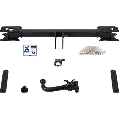 AUTO-HAK Anhängevorrichtung für BJ 2015 - 2020 abnehmbar, E-Satz TRAIL-TEC, Anhängerkupplung, Anhängerkupplung24