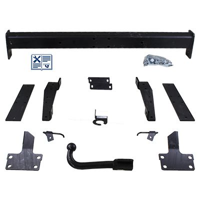 GDW Anhängevorrichtung für BJ 2002 - 2012 starr, E-Satz TRAIL-TEC, Anhängerkupplung, Anhängerkupplung24