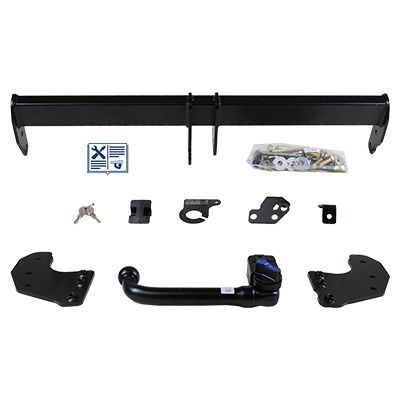 AUTO-HAK Anhängevorrichtung für BJ 2002 - 2014 abnehmbar, E-Satz TRAIL-TEC, Anhängerkupplung, Anhängerkupplung24