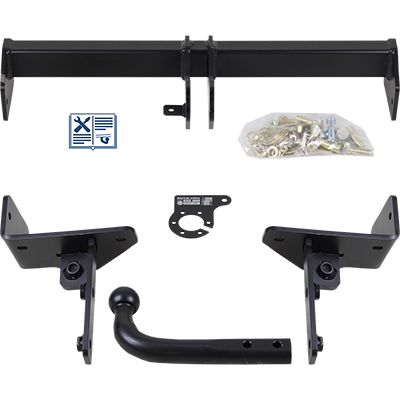 AUTO-HAK Anhängevorrichtung für BJ 2016 starr, E-Satz TRAIL-TEC, Anhängerkupplung, Anhängerkupplung24