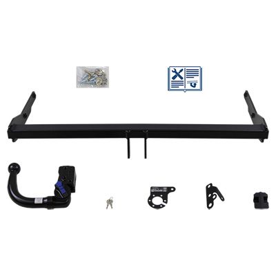AUTO-HAK Anhängevorrichtung für BJ 2005 - 2010 abnehmbar, E-Satz TRAIL-TEC, Anhängerkupplung, Anhängerkupplung24