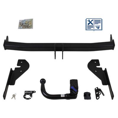 AUTO-HAK Anhängevorrichtung für BJ 2005 - 2013 abnehmbar, E-Satz TRAIL-TEC, Anhängerkupplung, Anhängerkupplung24