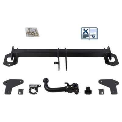 AUTO-HAK Anhängevorrichtung für BJ 2018 - 2022 abnehmbar, E-Satz TRAIL-TEC, Anhängerkupplung, Anhängerkupplung24