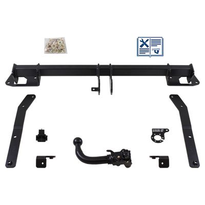 AUTO-HAK Anhängevorrichtung für BJ 2015 - 2022 abnehmbar