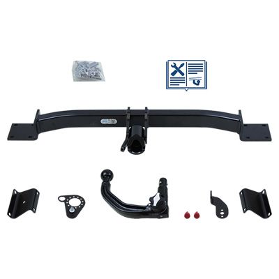 ORIS Anhängevorrichtung für BJ 2001 - 2010 abnehmbar, E-Satz TRAIL-TEC, Anhängerkupplung, Anhängerkupplung24