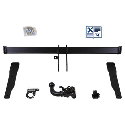 AUTO-HAK Anhängevorrichtung für BJ 2015 - 2019 abnehmbar, E-Satz TRAIL-TEC, Anhängerkupplung, Anhängerkupplung24