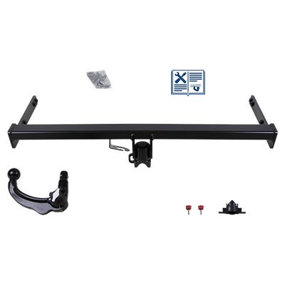 ORIS Anhängevorrichtung für BJ 2013 - 2020 abnehmbar, E-Satz TRAIL-TEC, Anhängerkupplung, Anhängerkupplung24