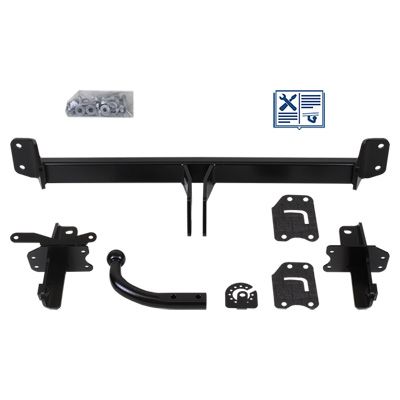 ORIS Anhängevorrichtung für BJ 2013 - 2023 starr, E-Satz TRAIL-TEC, Anhängerkupplung, Anhängerkupplung24