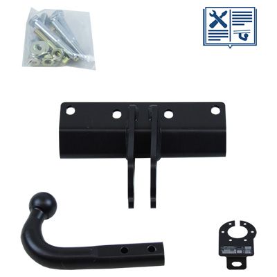 AUTO-HAK Anhängevorrichtung für BJ 2004 - 2010 starr, E-Satz TRAIL-TEC, Anhängerkupplung, Anhängerkupplung24